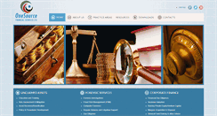 Desktop Screenshot of one-source.info